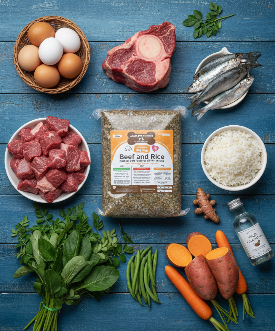 Beef and Rice Good Dog Grub (gluten-free) dog food 1kg - Image 6