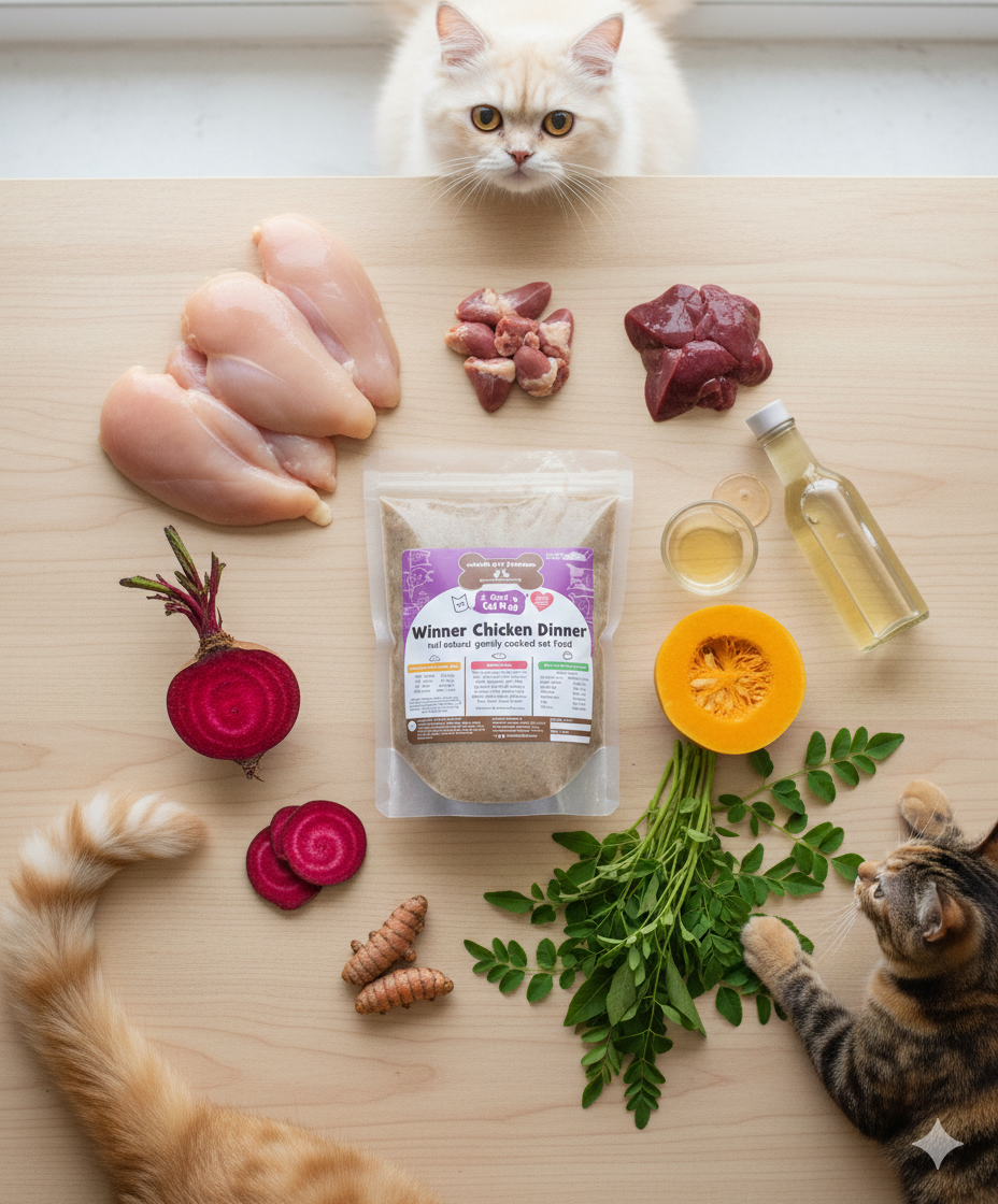 Winner Chicken Dinner Cat Food, Good Cat Grub 500g - Image 3