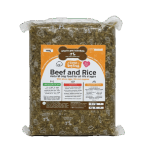 Beef and Rice Good Dog Grub (gluten-free) dog food 1kg
