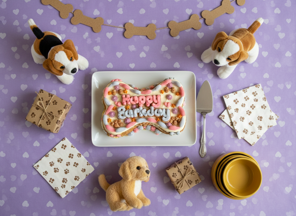 Ready-Made all-natural Liver Bone Cake 8.5" dog cake - Image 4