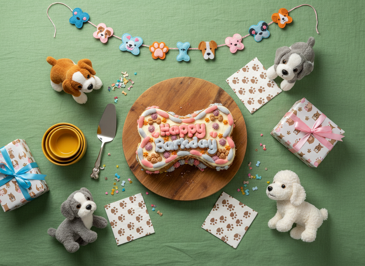 Ready-Made all-natural Liver Bone Cake 8.5" dog cake - Image 2