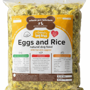 Eggs and Rice Good Dog Grub (gluten-free) dog food 1kg