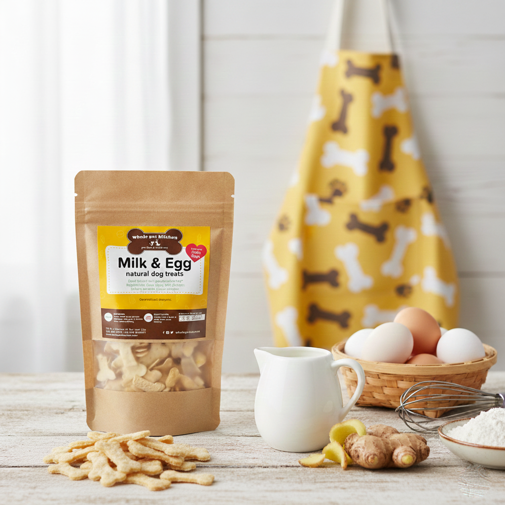 Milk & Egg Biscuits - dog treat - Image 3