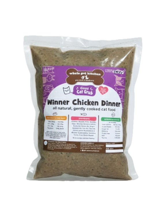 Winner Chicken Dinner Cat Food, Good Cat Grub 500g